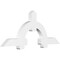 Ekena Millwork Ericson Architectural Grade PVC Gable Bracket, 72"W x 30"H x 4"D x 6"F, 10/12 Pitch GBP072X30X0406ERI00 - alternate 1
